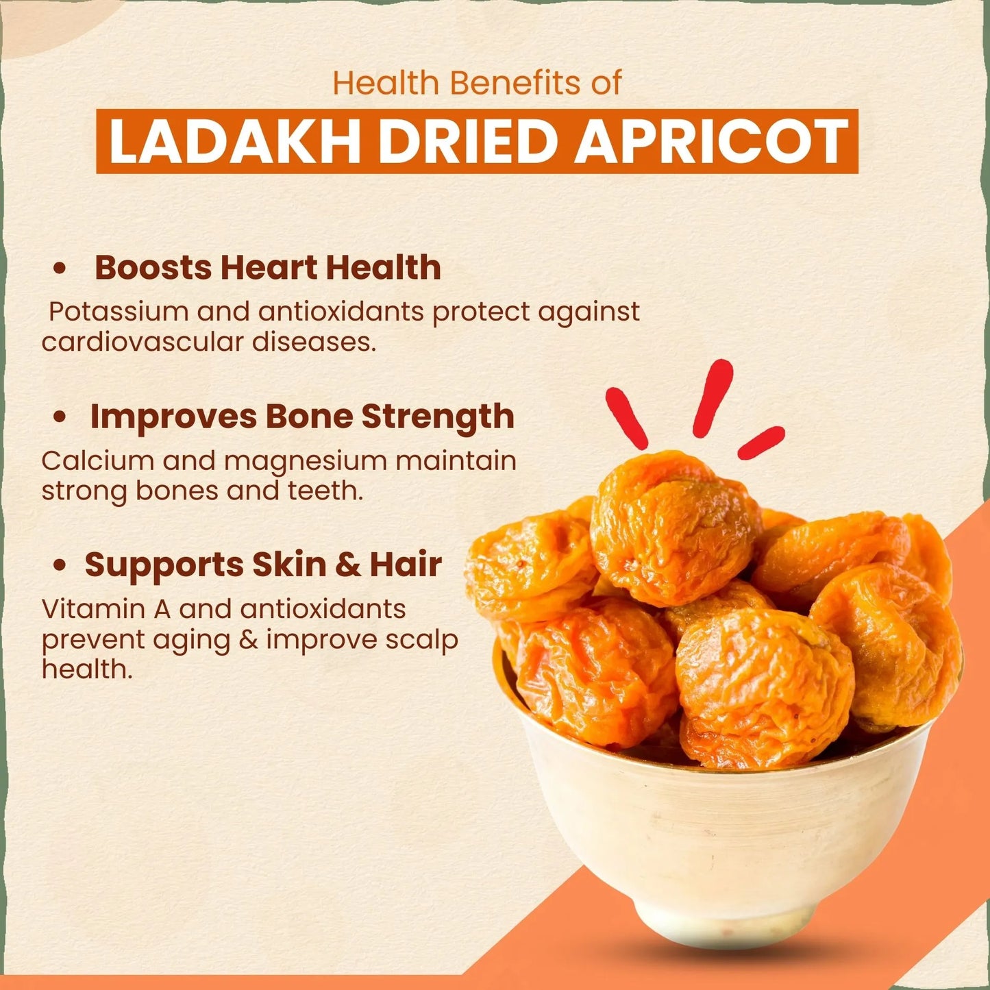 Ladakh Dried Apricot | एप्रीकॉट