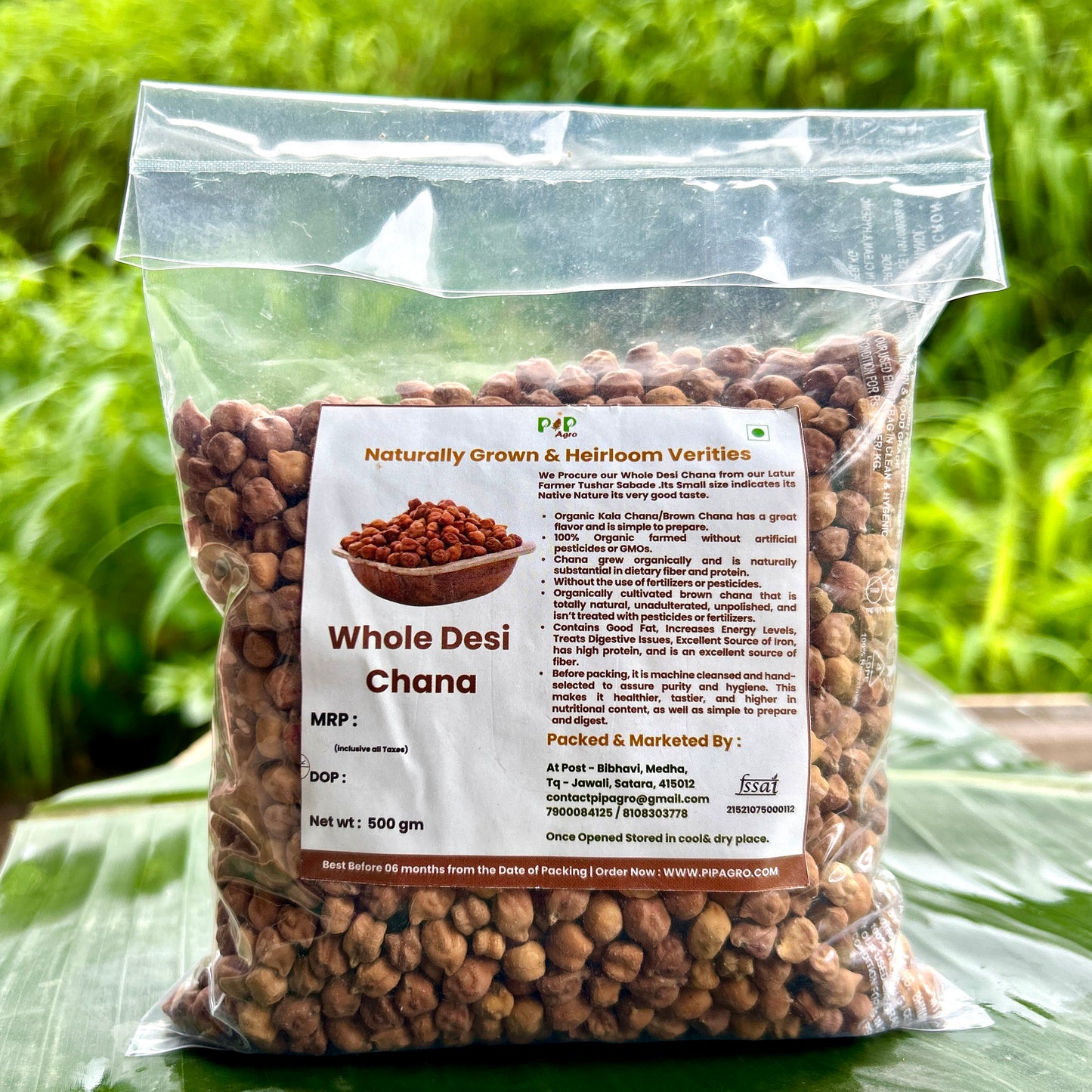 Whole Desi Kala Chana / Brown Chana | काला चना