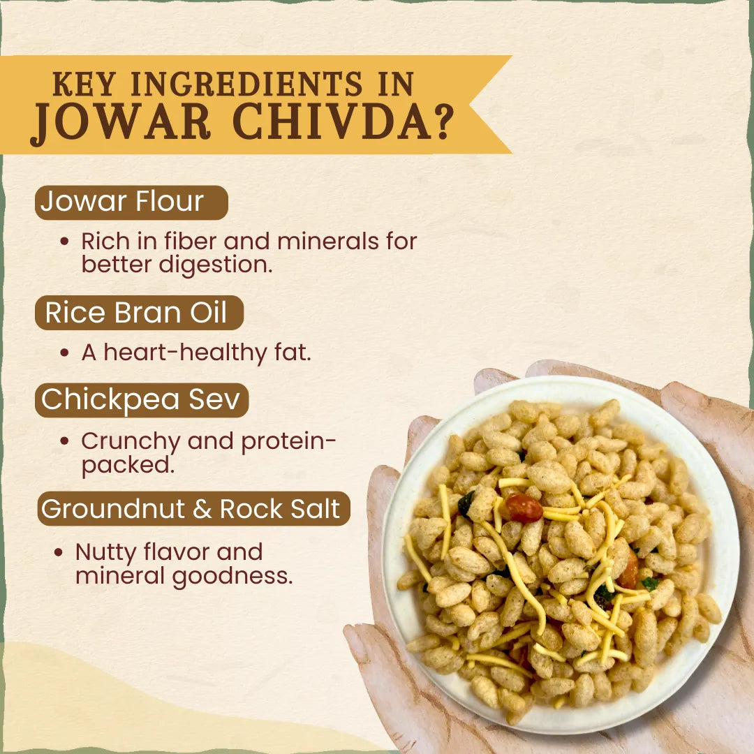 Roasted Jowar / Jwari Murmure / KURMURA Chivda | ज्वारी चिवडा
