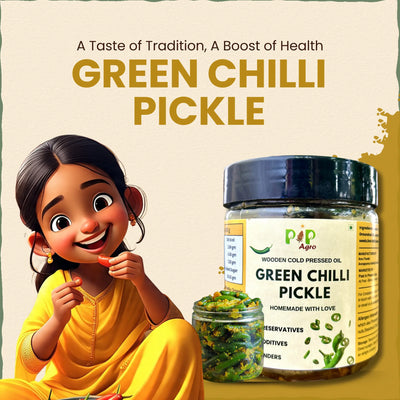 Green Chilli Pickle | हिरवी मिरची लोणचे