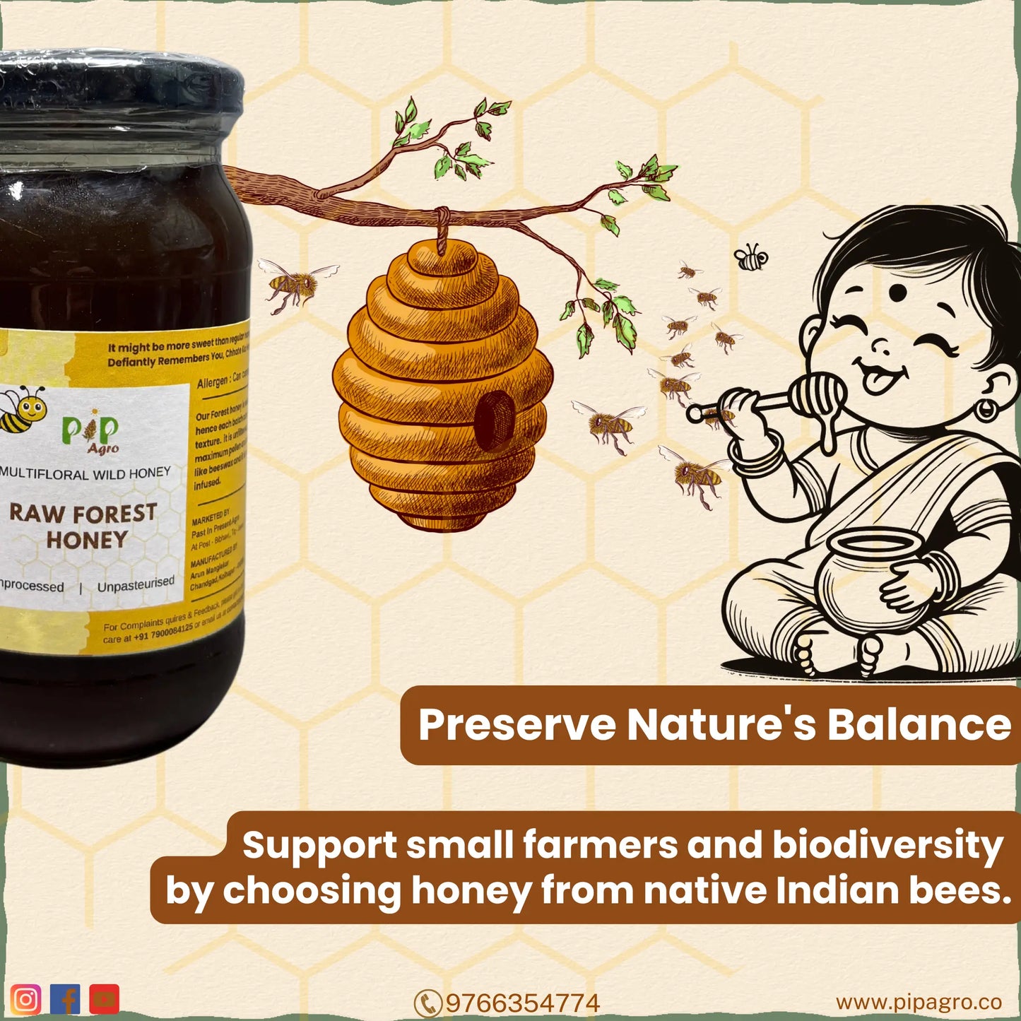 Forest Honey I Multifloral | मध