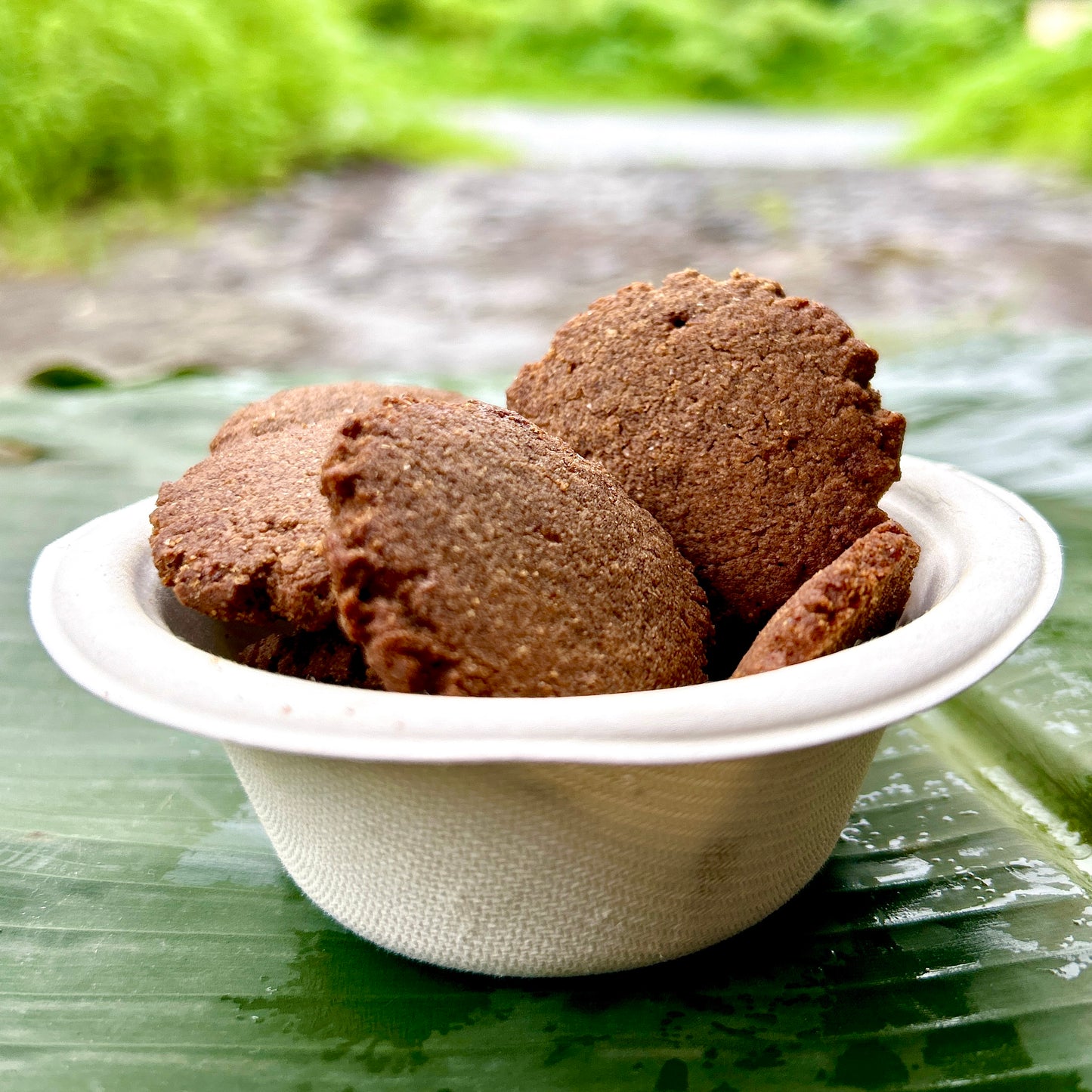 Ragi / Nachani Ghee-Jaggery cookies | नाचणी कुकीज
