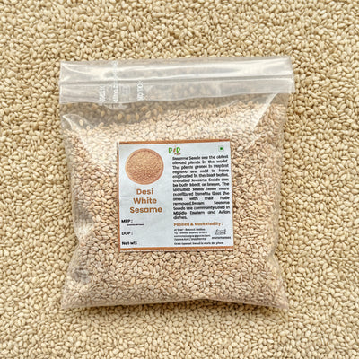 Desi White Sesame | पांढरे तीळ