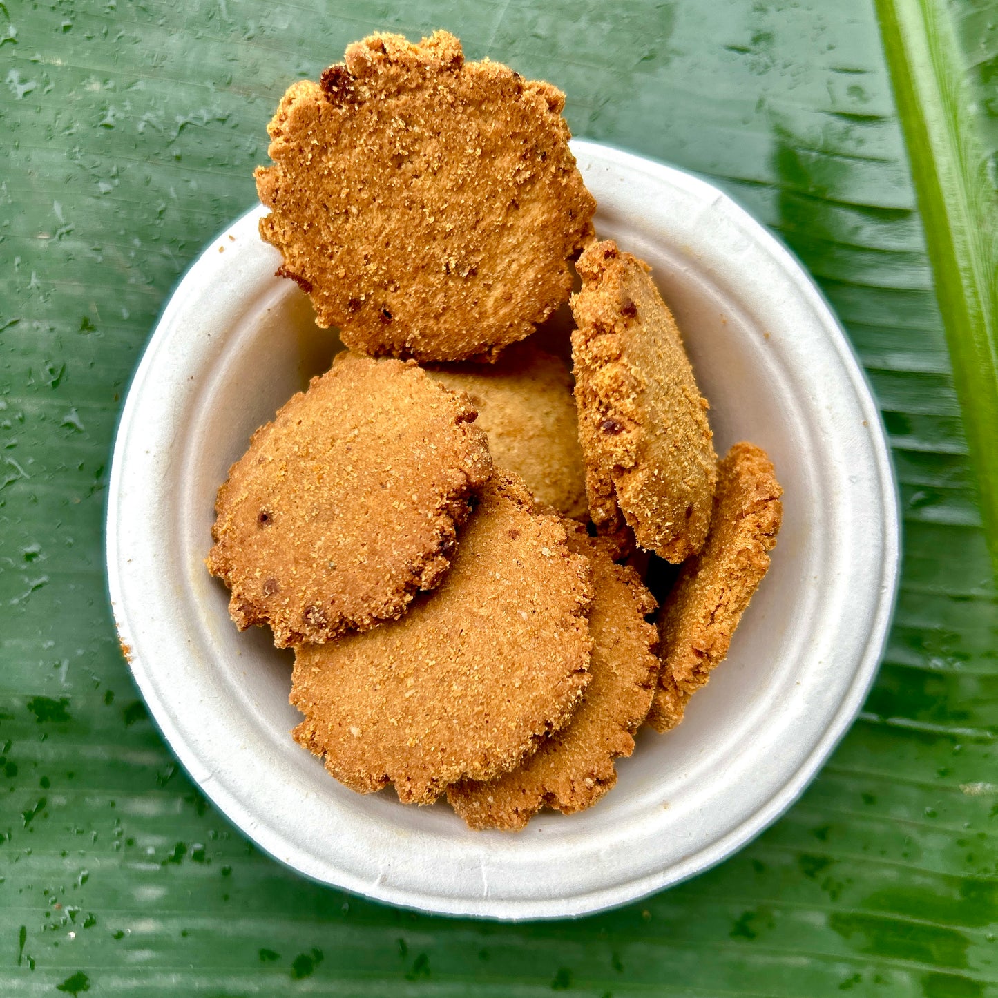 Jowar / Jwari Ghee-Jaggery cookies 100 gm | ज्वारी कुकीज