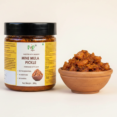 Mine Mula Pickle | माईन मुळा लोणचे