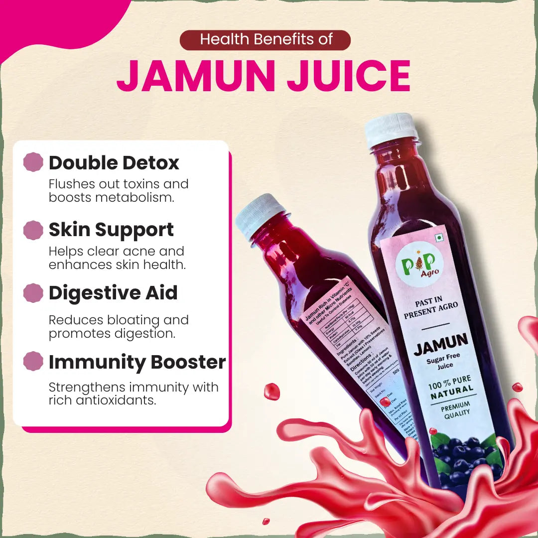 Jamun Sugar Free Juice 500 ml | जांभुळ ज्यूस