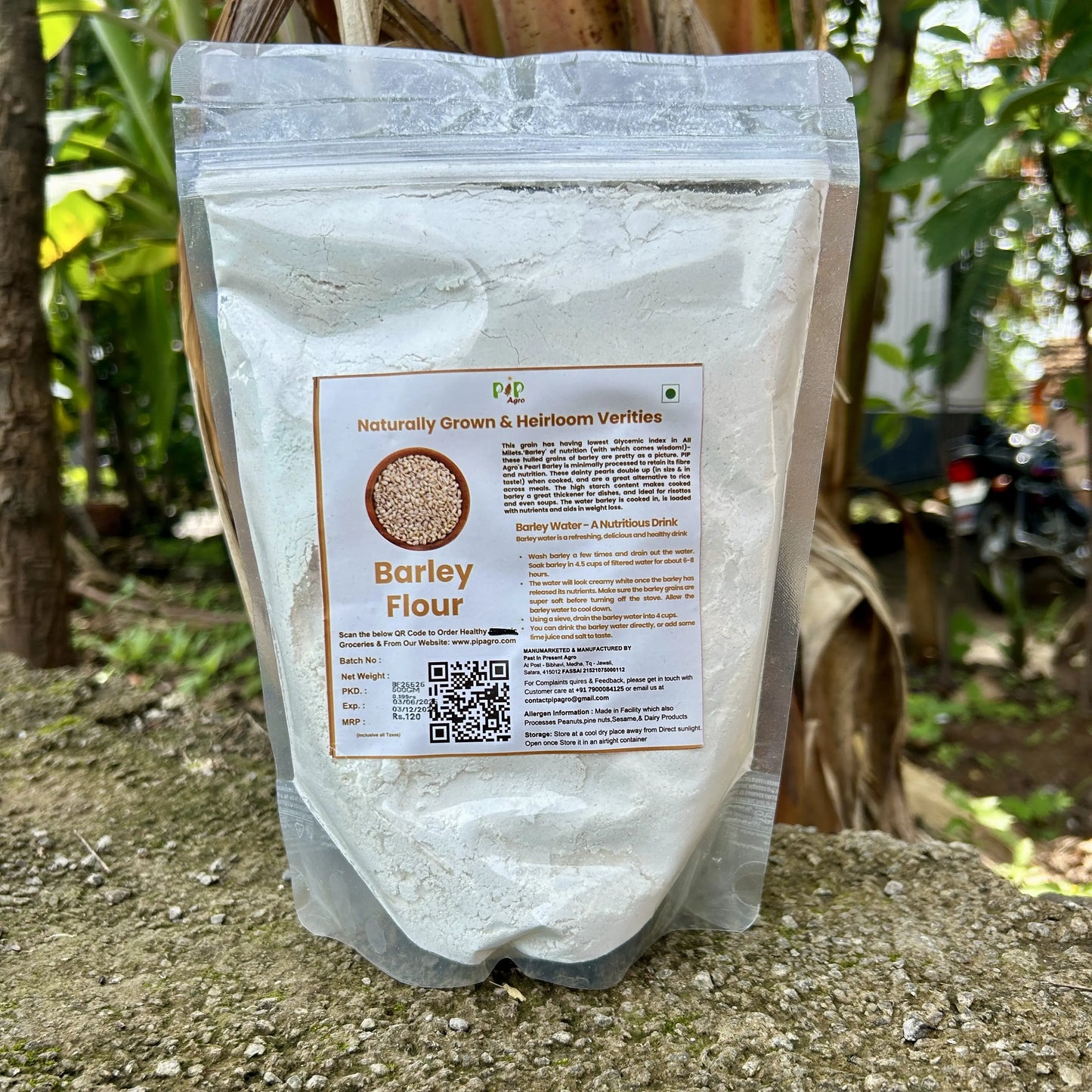 Pearl Barley flour / जव पीठ 500g | बार्ली पिठ