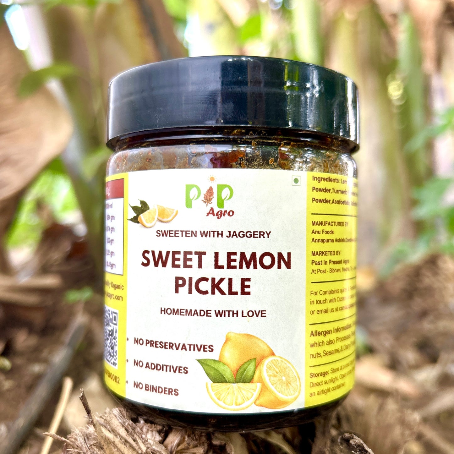 Upwas Lemon Sweet Pickle 300g | Sweet Lemon Pickle | लिंबू गोड लोणचे