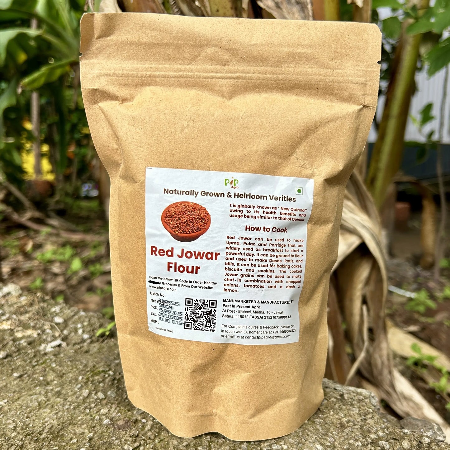 Red Jowar Flour | Specially for Diabetic | लाल ज्वारी पीठ