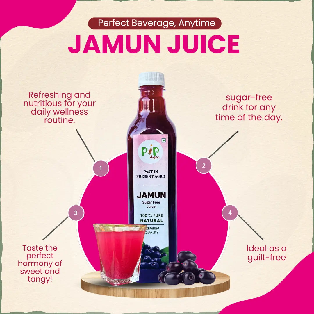 Jamun Sugar Free Juice 500 ml | जांभुळ ज्यूस