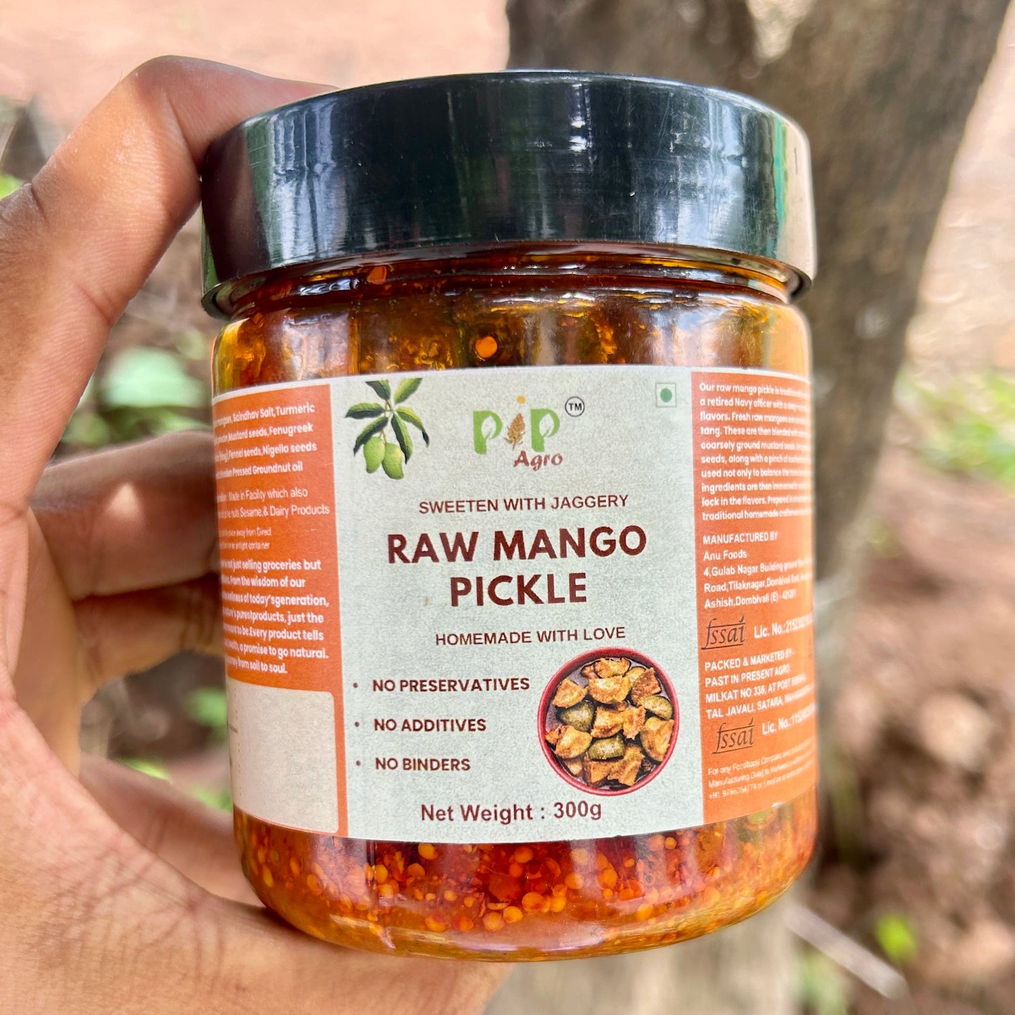 Raw Mango Pickle 300 gm | जगात भारी केरी लोणचे