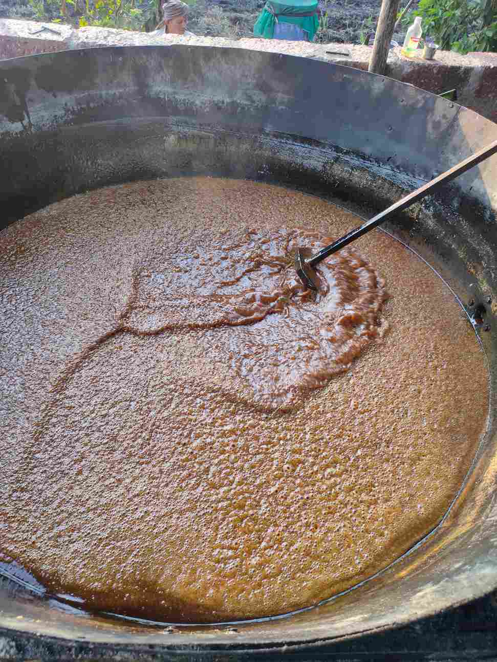 Sangali's जगात भारी Masala Jaggery Slab 930 gm | मसाला गुळ ढेप