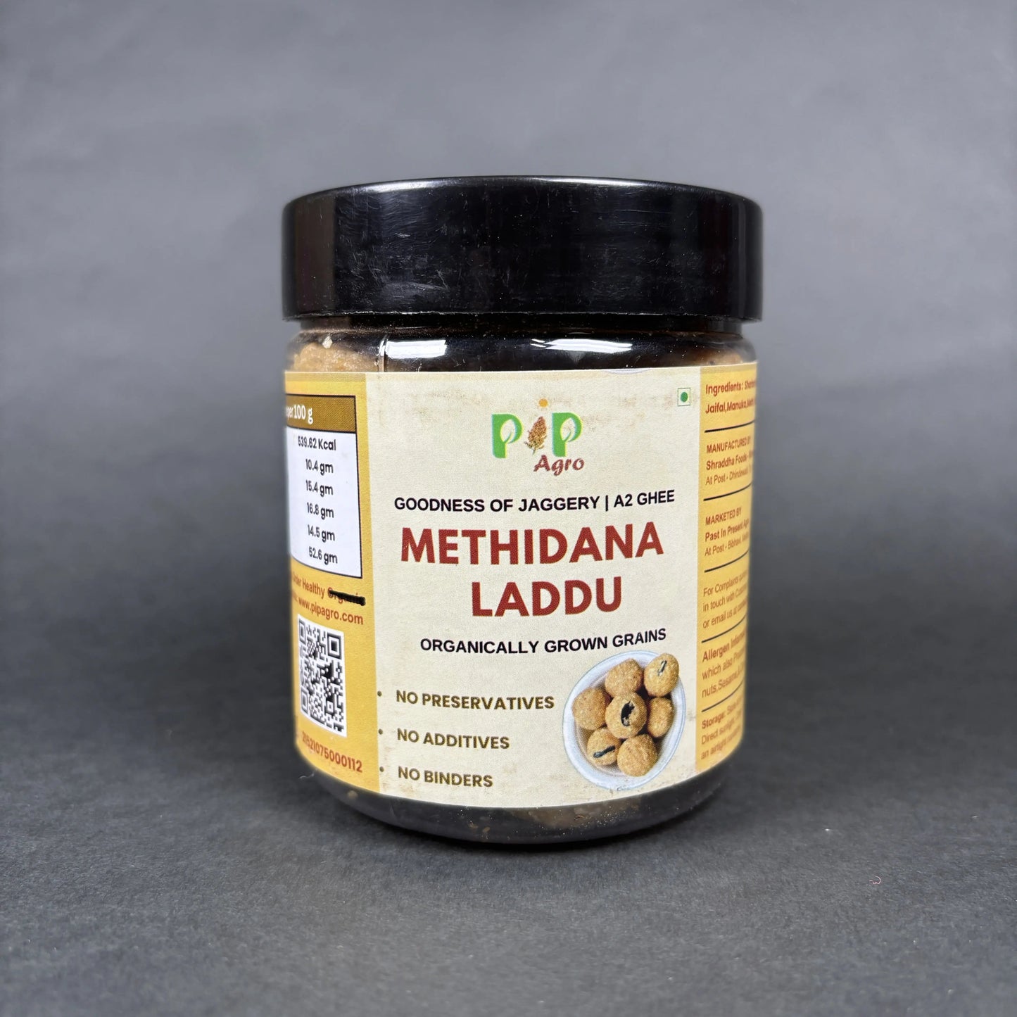 Methi Dry Fruit Jaggery-Ghee Ladoo / Laddu 200 gm | मेथी लाडू