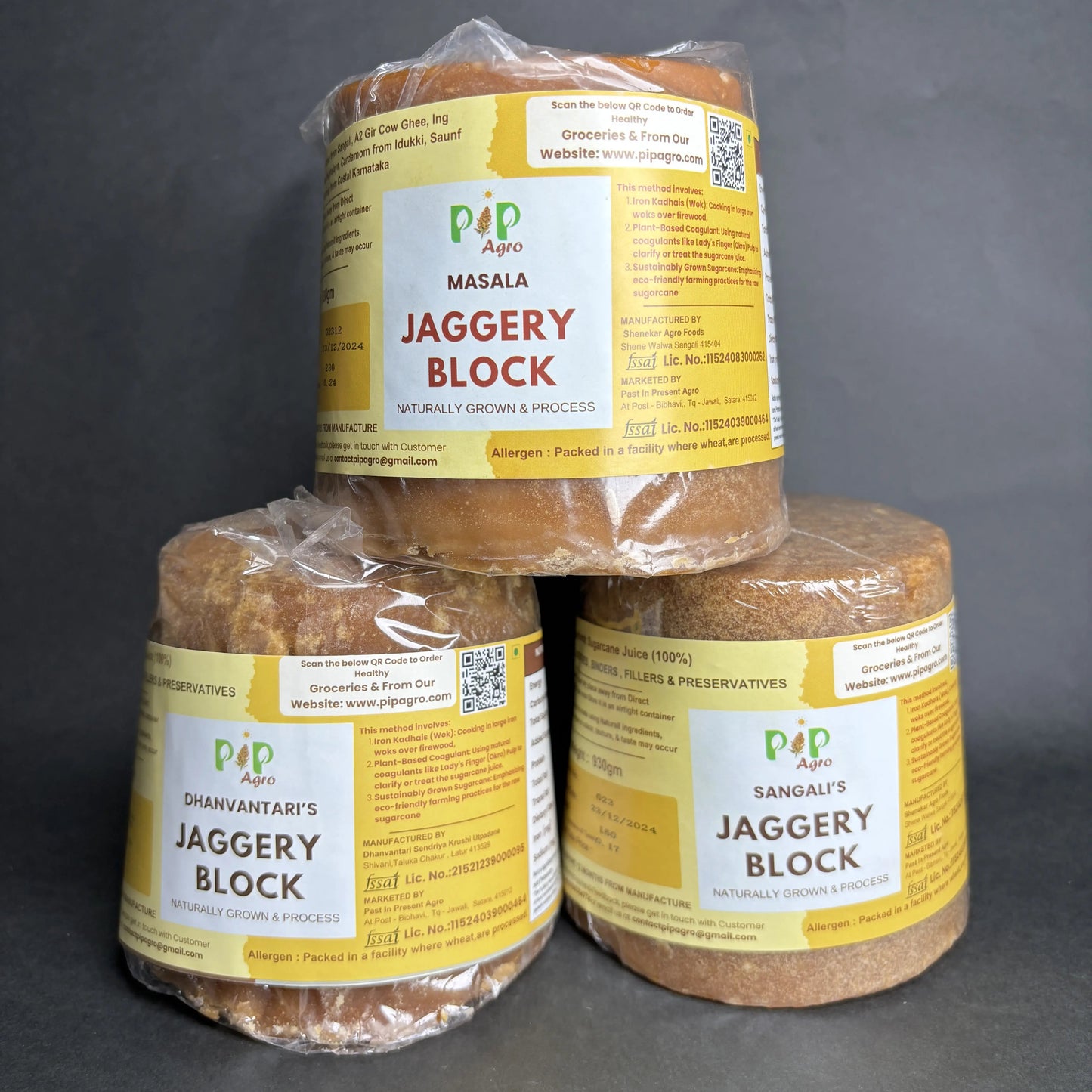 Sangali's जगात भारी Jaggery Slab 930 gm | गुळ ढेप