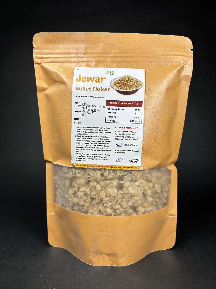 Jowar / Jwari Flakes / Poha 250g | ज्वारी फ्लेक्स