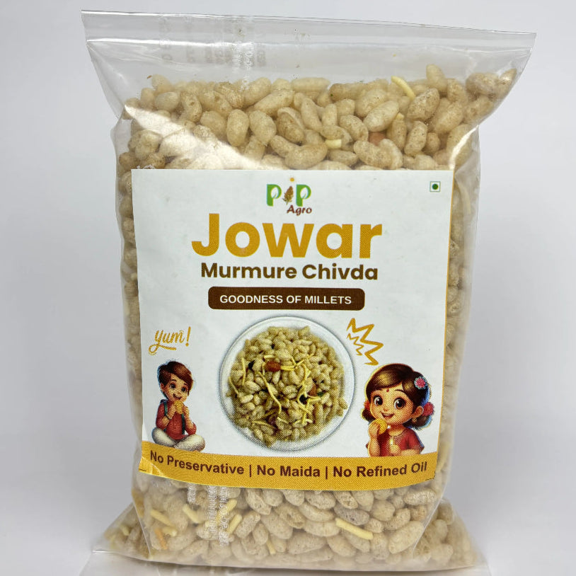 Roasted Jowar / Jwari Murmure / KURMURA Chivda | ज्वारी चिवडा