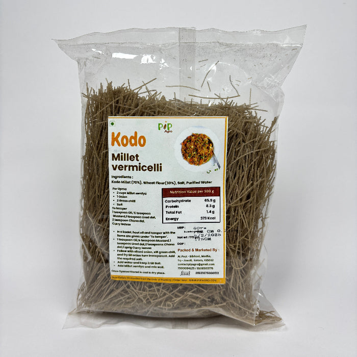 Kodo Millet Vermicelli 175 gm - Sevaiya | कोडो शेवई