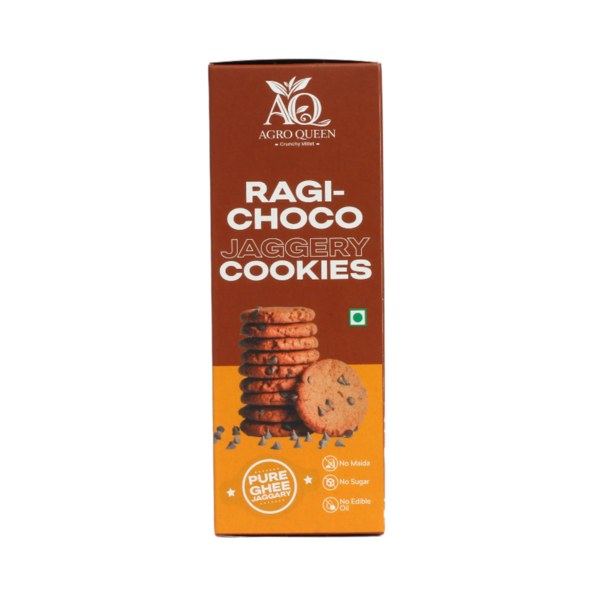 Ragi / Nachani Choco Ghee-Jaggery cookies 100g | नाचणी चोको कुकीज