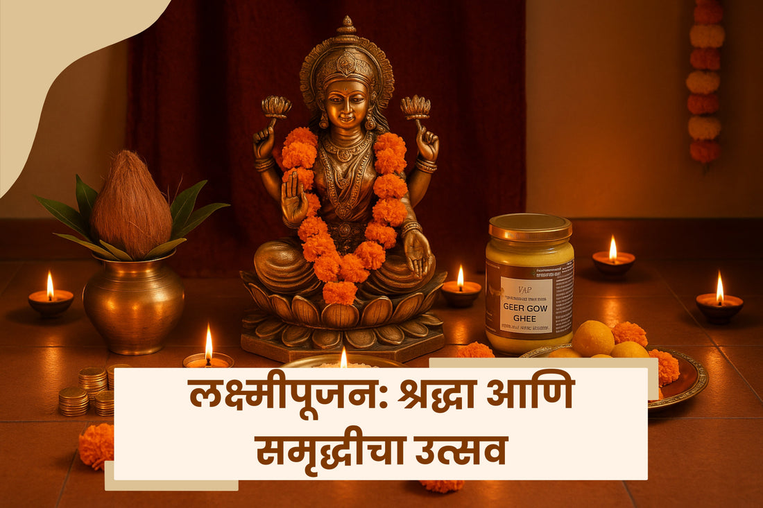 लक्ष्मीपूजन: श्रद्धा आणि समृद्धीचा उत्सव