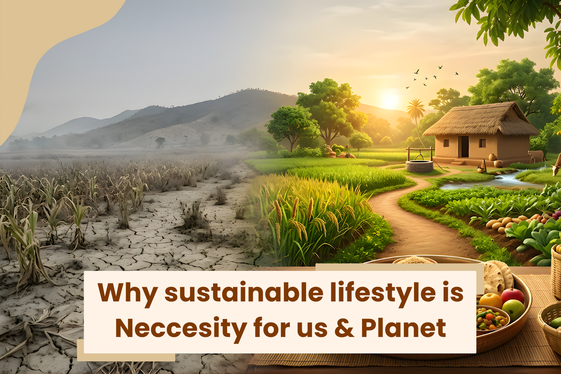 Why sustainable lifestyle is Neccesity for us & Planet