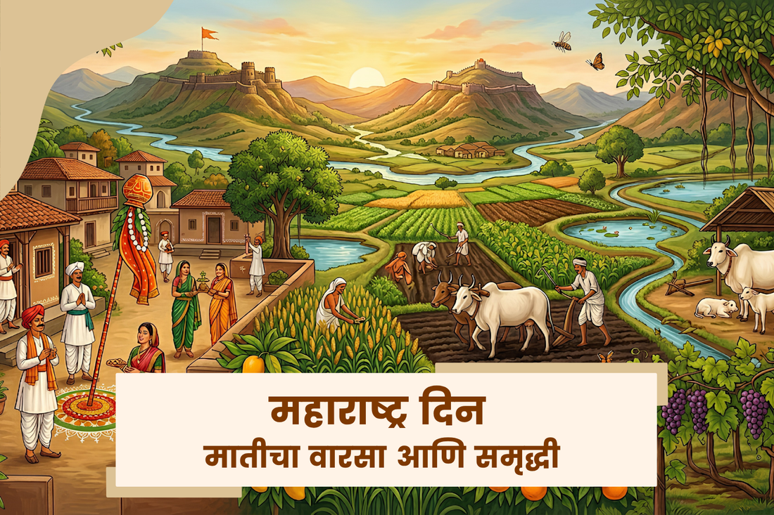 या महाराष्ट्र दिनी, पुन्हा एकदा आपल्या मातीशी नाते जोडूया!