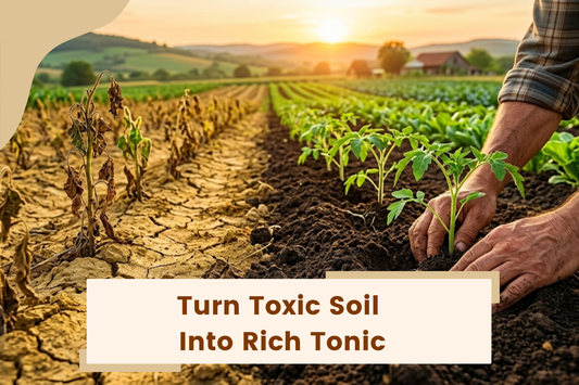 Time to quit the chemicals: Let's detox your farm's soil!