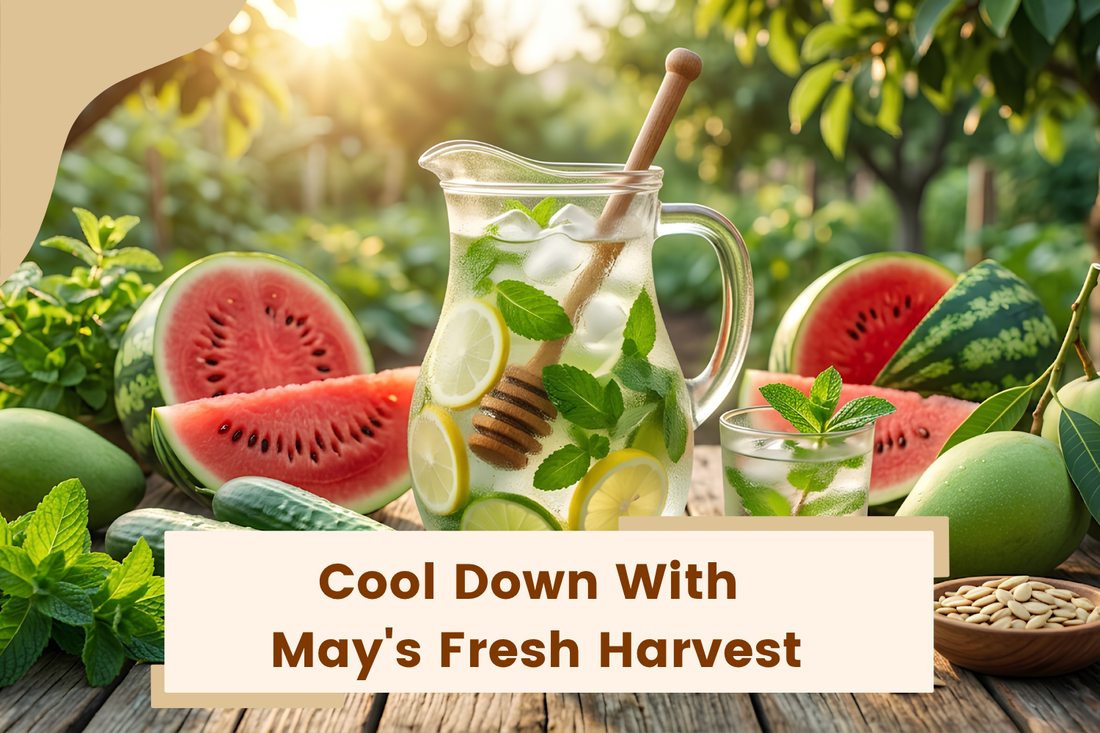 Beat the intense May heat with these natural cooling superfoods!