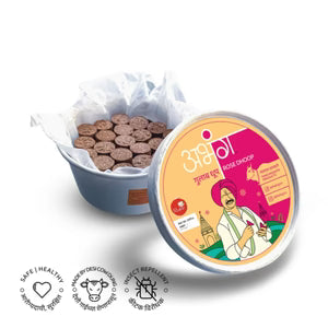 ABHANG Charcoal-Free ROSE Dhoop Sticks Pack of 20 sticks, Long Lasting Natural Fragrance, Made By Cow Dung, No Artificial Essence