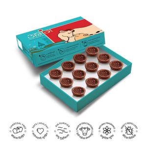 ABHANG Sambharani Cup - Pack of 12 cup | Charcoal Free, Long Lasting, Made By Cow Dung, No Artificial Essence