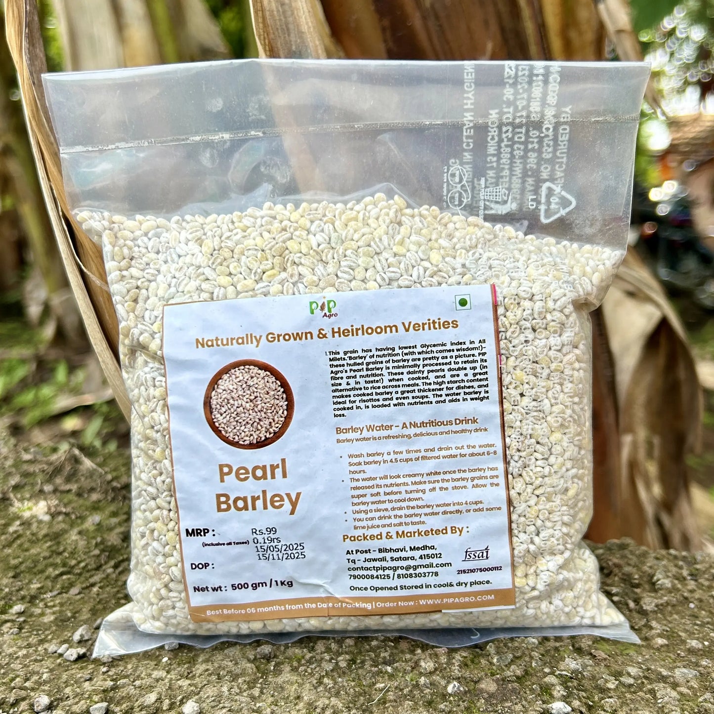 Pearl Barley 500g | जव | बार्ली