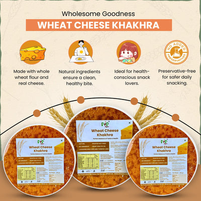 Wheat Chees Khakhra | गहू चीज खाखरा
