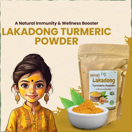 Pure Lakadong Turmeric Powder | लकाडोंग हळद पावडर