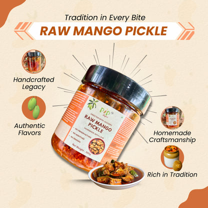 Raw Mango Pickle 300 gm | जगात भारी केरी लोणचे