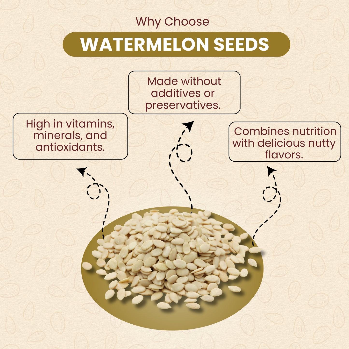 Watermelon Seed for eating | Magaj Seeds | कलिंगड बी