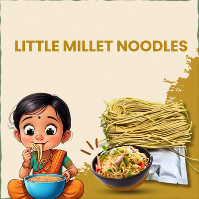 Little Millet Noodles 190g | लिट्ल नुडल्स