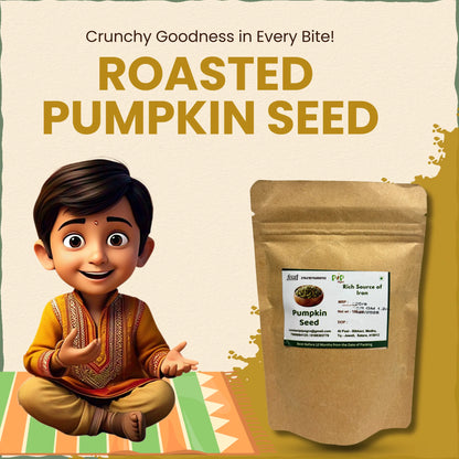 Healthy Roasted Pumpkin Seed 100g | खारट भोपळा बी