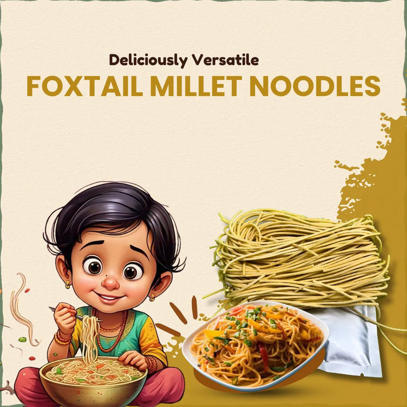 Foxtail Millet Noodles 190g | फॉक्सटेल मिलेट नूडल्स