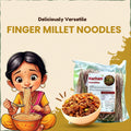 Ragi / Nachani / Finger Millet Noodles 190g | नाचणी नूडल्स