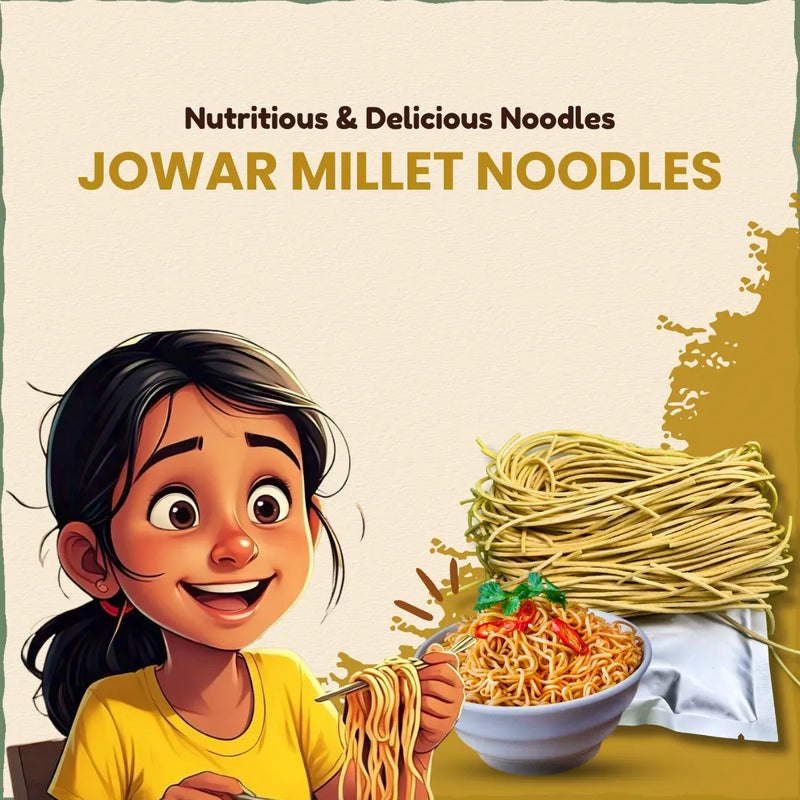 Jwari / Jowar / Sorghum Millet Noodles 190g | ज्वारी नुडल्स