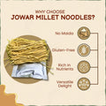 Jwari / Jowar / Sorghum Millet Noodles 190g | ज्वारी नुडल्स