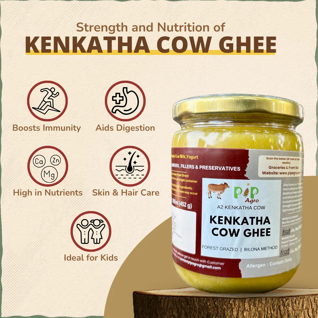 Desi Kenkatha Cow | Kenkatha Cow Bilona A2 Ghee | केनकथा गाईचे तूप