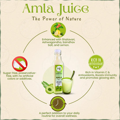 Amla / Gooseberry Premium Sugar Free Juice 500 ml | आवळा ज्युस