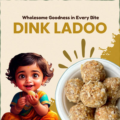 Gond / Dink DryFruit Ladoo / Laddu | डिंक लाडू