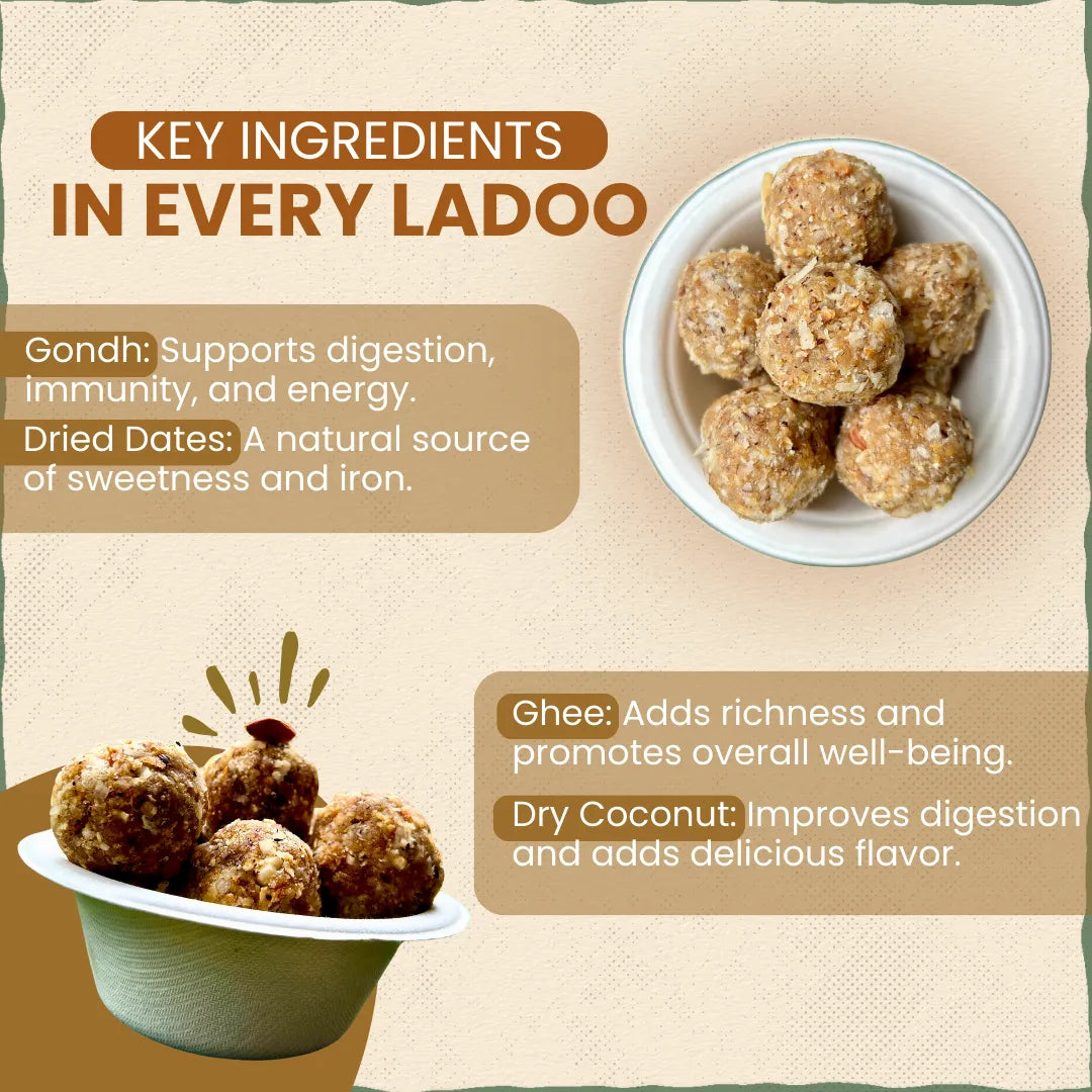 Gond / Dink Dry Fruit Ladoo / Laddu 200 gm | डिंक लाडू