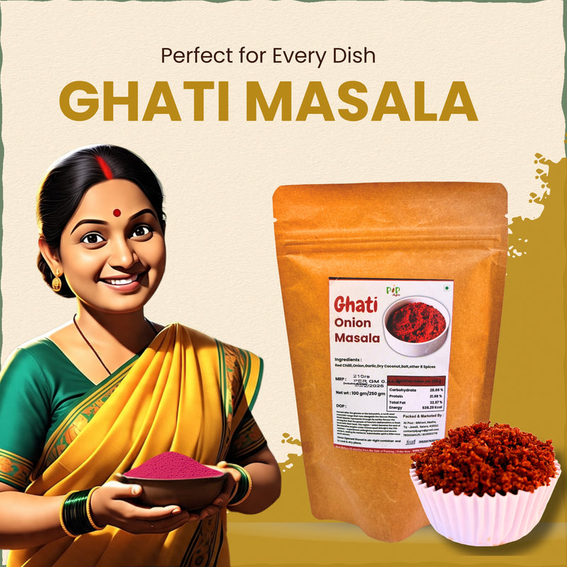 Ghati Masala| घाटी कांदा लसूण मसाला