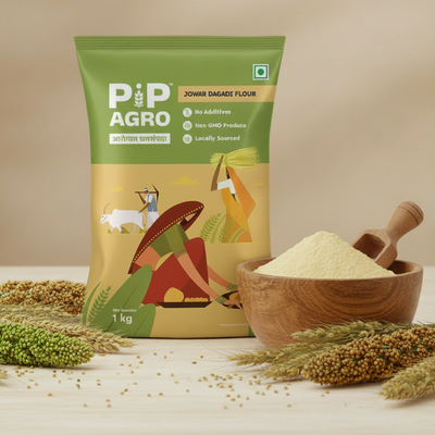 Jowar / Jwari Dagadi Flour | ज्वारी दगडी पिठ