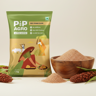 Red Jowar Flour | लाल ज्वारी पीठ