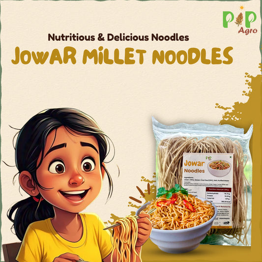 Jwari / Jowar / Sorghum Millet Noodles 175 gm | No Preservative | ज्वारी नुडल्स