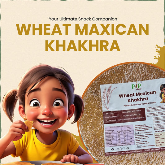 Wheat Maxican Khakhra 200 gm | NO Palm Oil | गहू मेकसिकन खाखरा