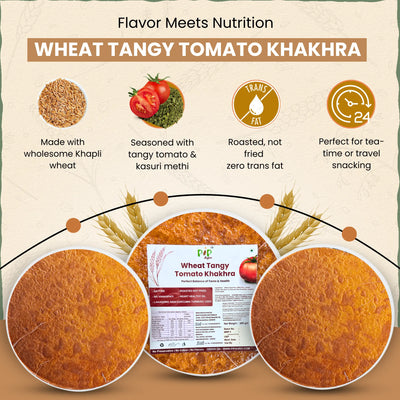 Wheat Tangy Tomato Khakhra | गहू टँगी टोमॅटो खाखरा